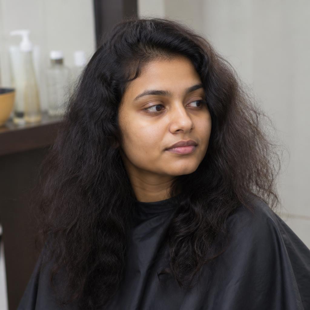 Balayage Transformation before