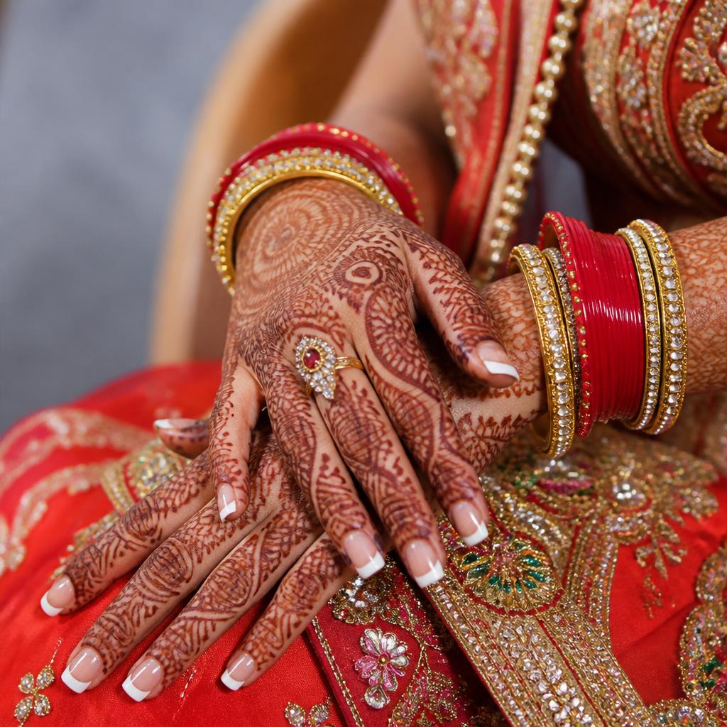 Intricate Mehndi Artistry